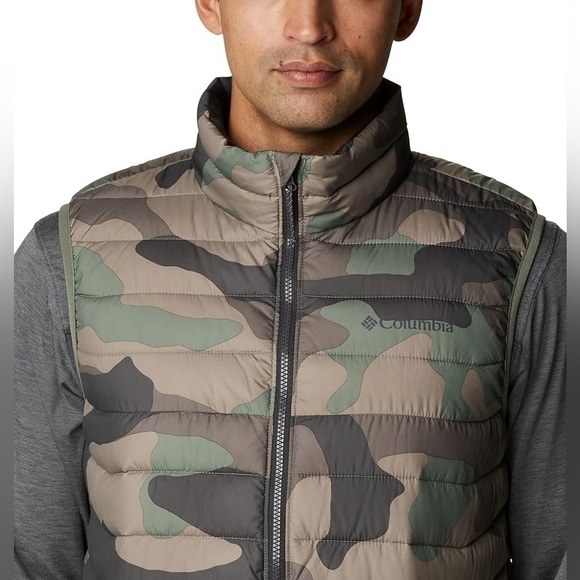 Columbia Mens Powder Lite Vest Camo NWT Size Small - Picture 5 of 9